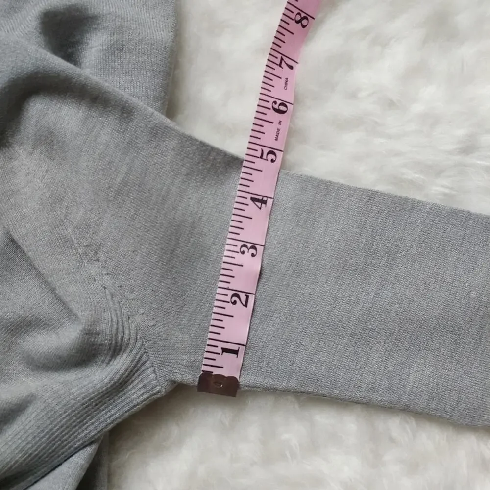 J. Crew Gray Lightweight Sweater Size XXS